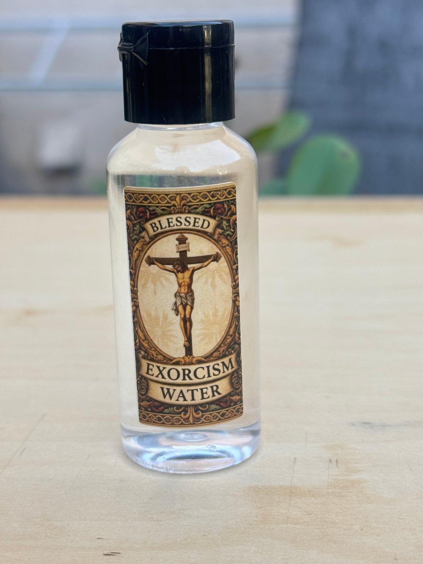 Holy Water with Exorcism Latin Epiphany Blessing