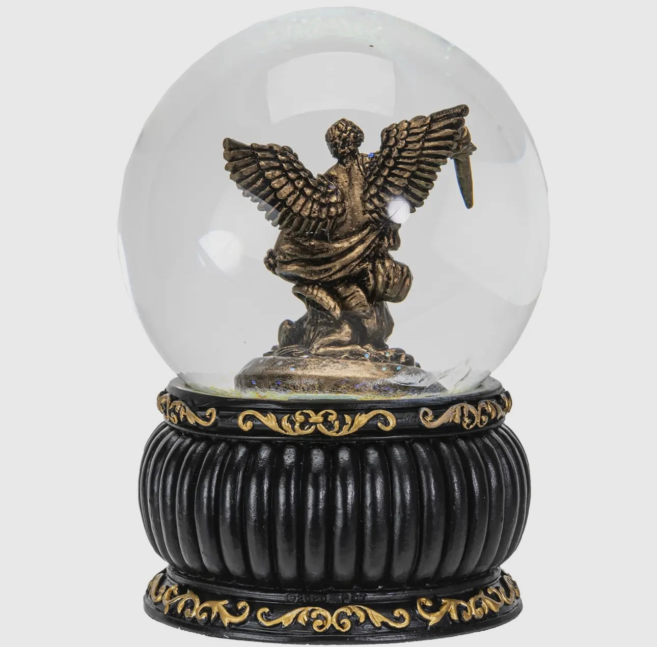 Saint Michael Water Globe