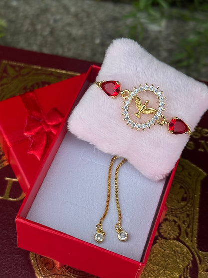 Holy Spirit Adjustable Bracelet 14K Gold Plated