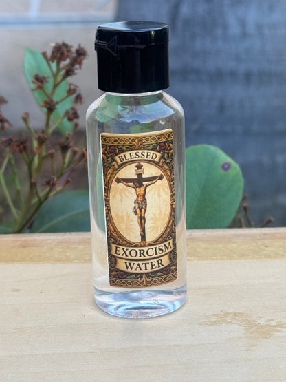 Holy Water with Exorcism Latin Epiphany Blessing