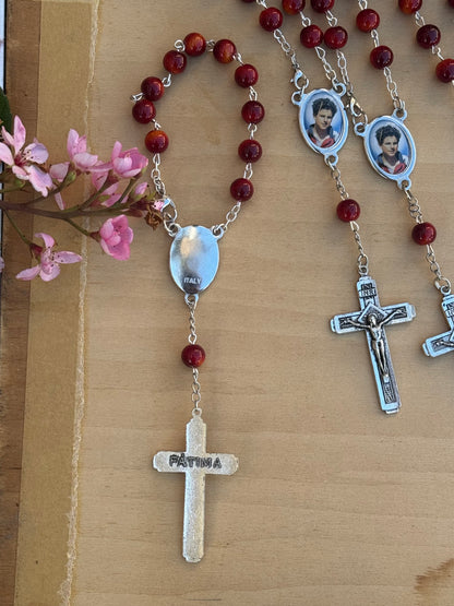 Saint Carlo Acutis Rosary Handmade in The USA