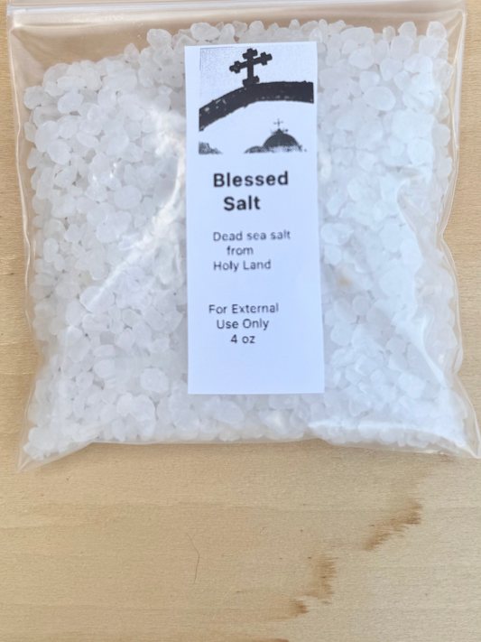 Blessed Dead Sea Salt from Holy land
