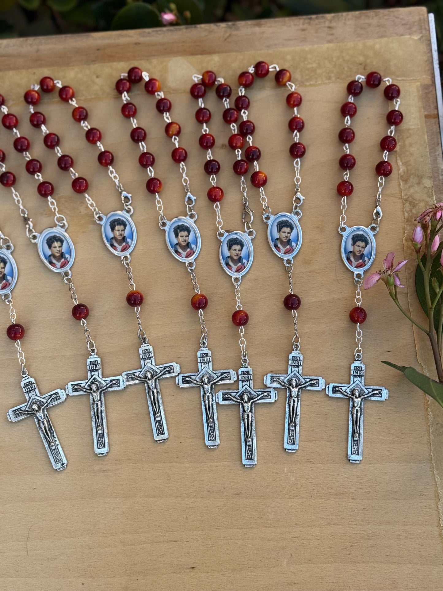 Saint Carlo Acutis Rosary Handmade in The USA
