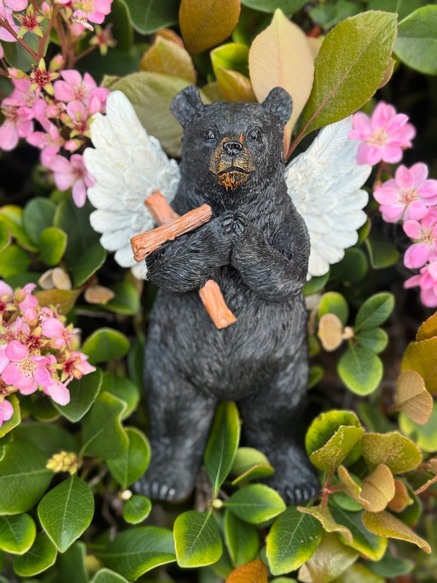 Comfort Angel Bear Holding Cross