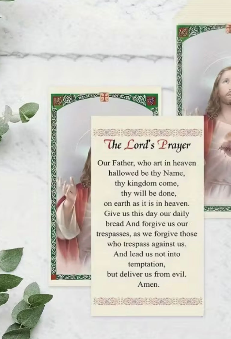 The Lord’s Prayer Verse Card