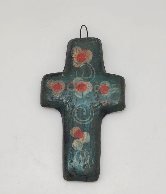 Mission Style Green Clay Cross