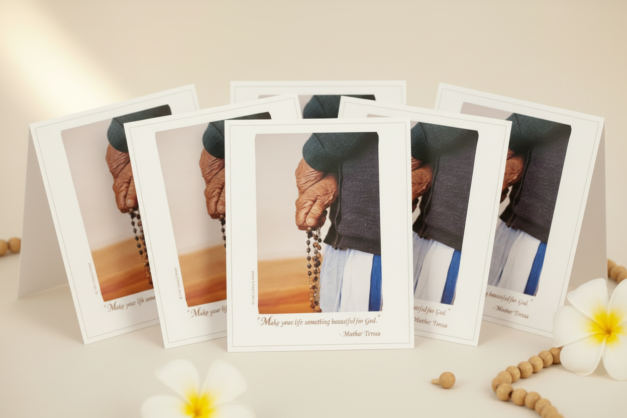 Blessed Mother Teresa Memorial Prayer Card 10 Piece Set