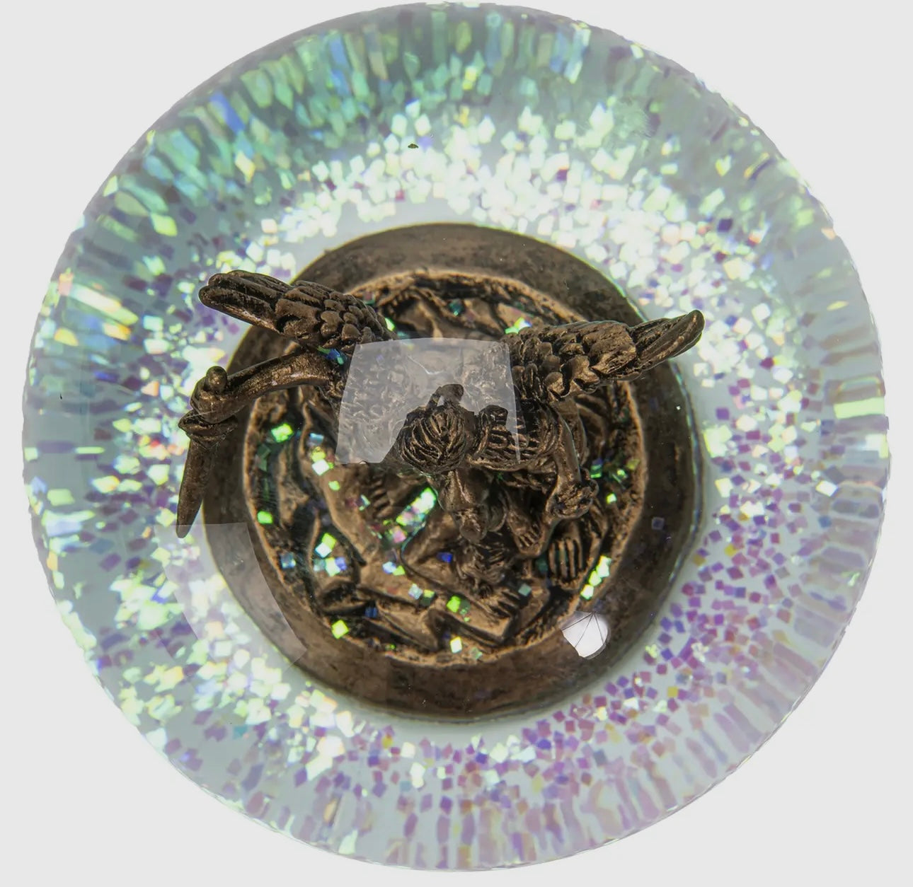 Saint Michael Water Globe