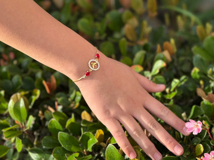 Holy Spirit Adjustable Bracelet 14K Gold Plated