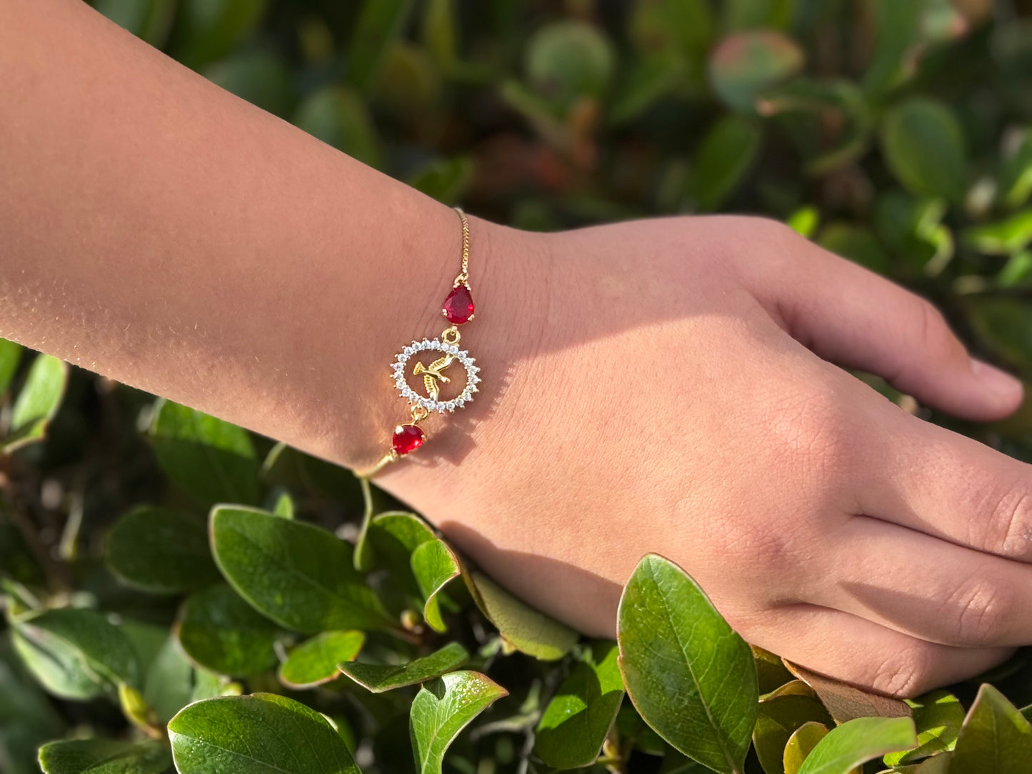 Holy Spirit Adjustable Bracelet 14K Gold Plated