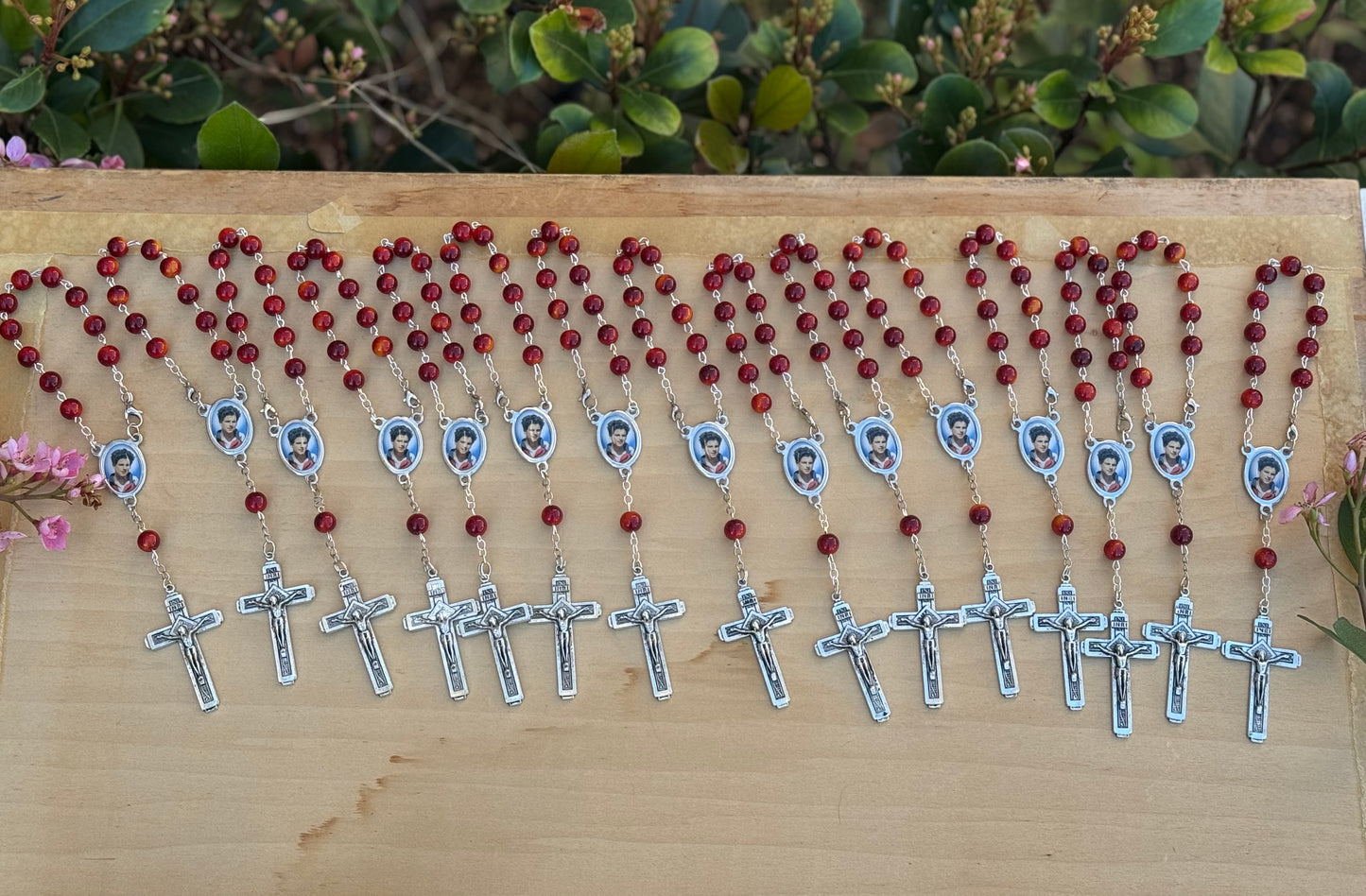 Saint Carlo Acutis Rosary Handmade in The USA