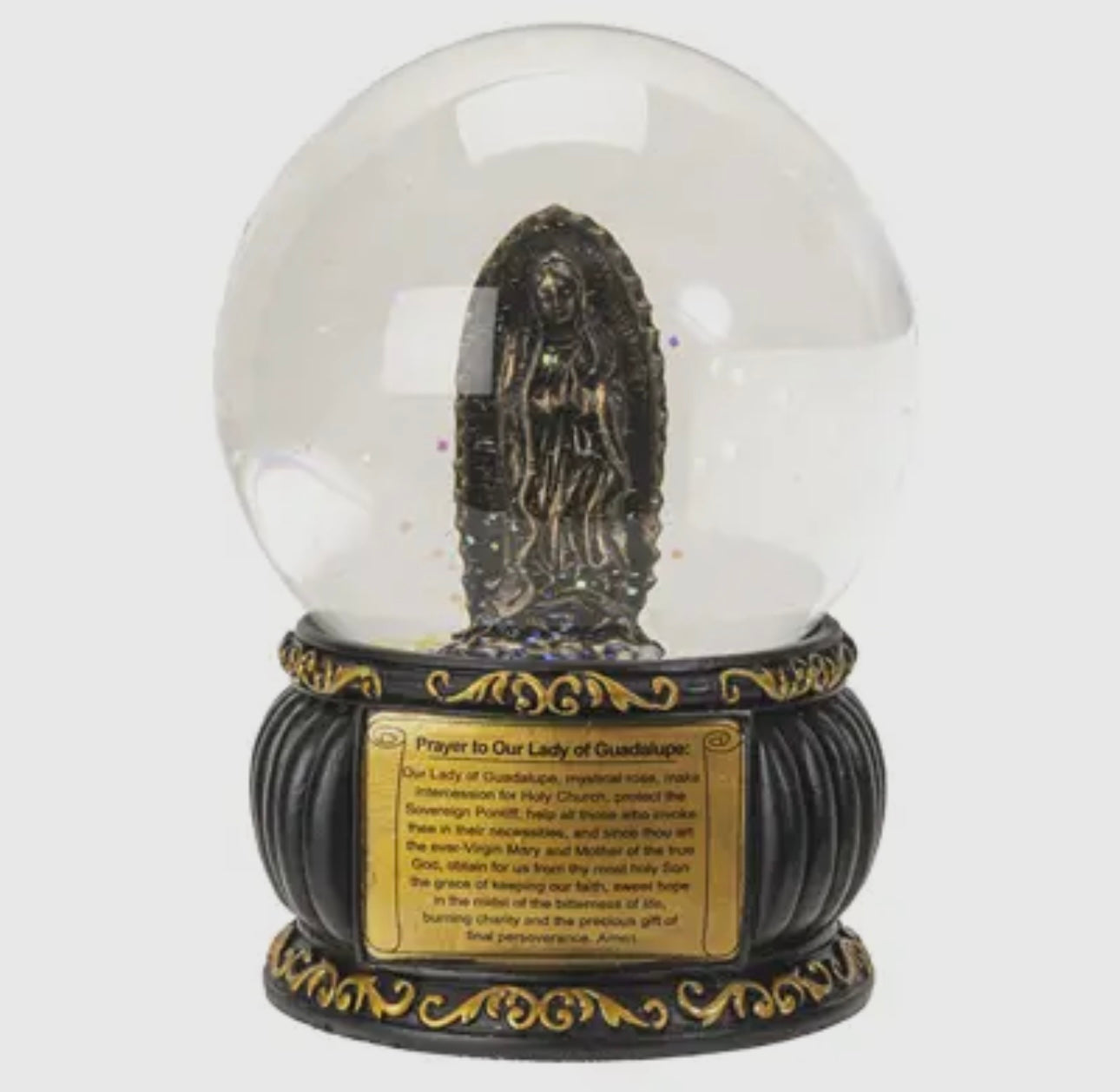 Our Lady of Guadalupe Water Globe