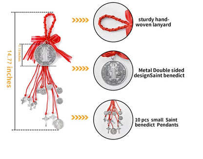 Saint Benedict Medal Protection Blessing Charm