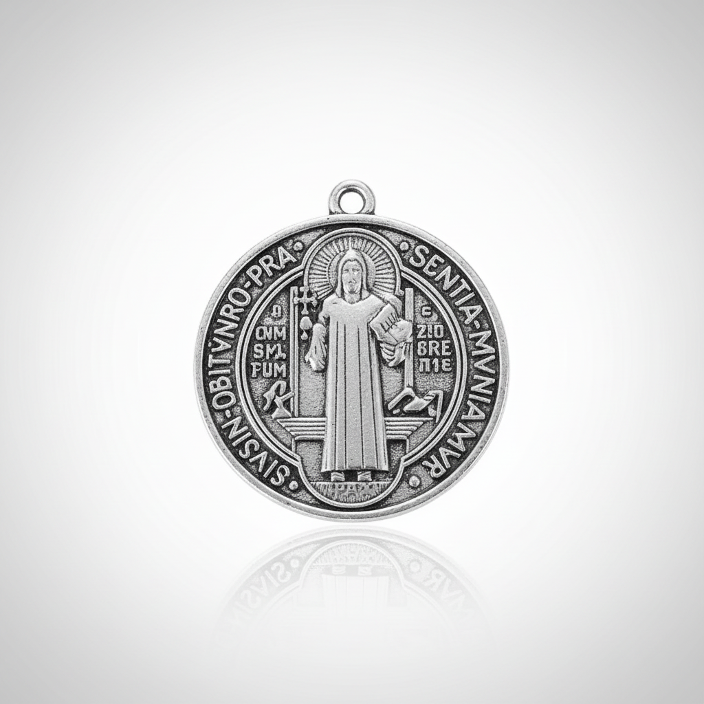 Saint Benedict Medal for Protection Large - Professional