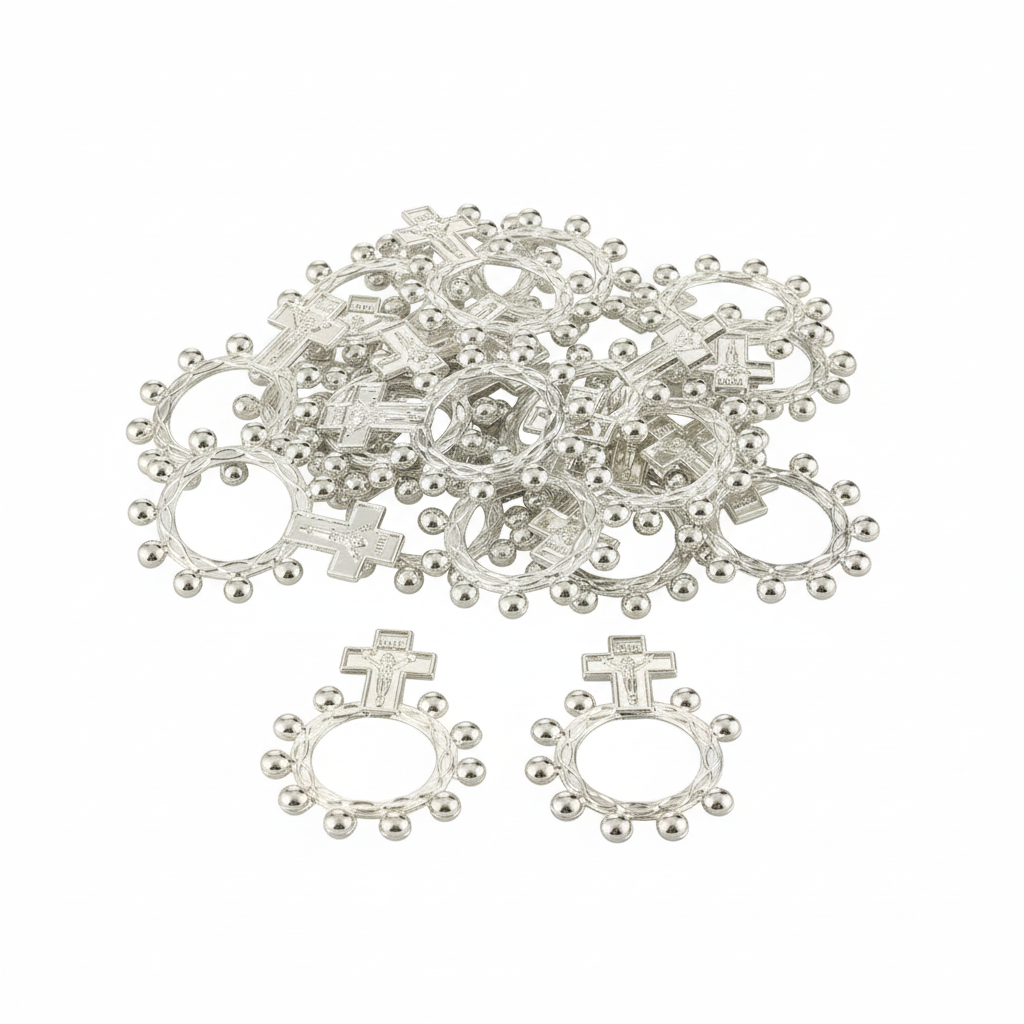 Silver Rosary Ring - Professional