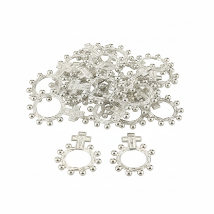 Silver Rosary Ring - Professional